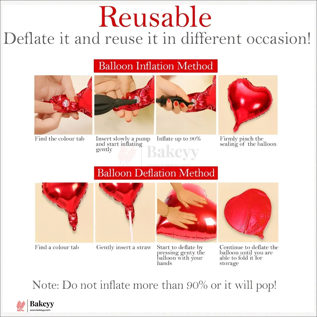 Love" Foil Balloon – Gold, Red, Pink & Champagne | Romantic Party Decor | 1Pack - Bakeyy.com - India - Love" Foil Balloon – Gold, Red, Pink & Champagne | Romantic Party Decor | 1Pack - Gold