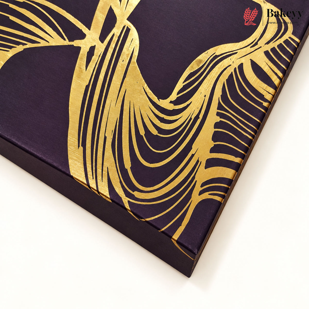 Printed Chocolate Box with Cavity Insert  | 2 Designs | Pack of 1