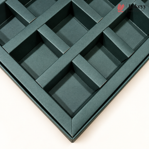 Printed Chocolate Box with Cavity Insert  | 2 Designs | Pack of 1
