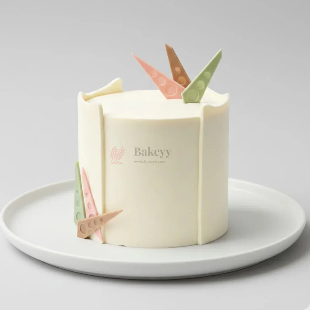 AbstractTriangle_DotGarnishingSiliconeMouldforCakes_ChocolatesModernPanelMouldPackof1_Copy_3 - Bakeyy.com