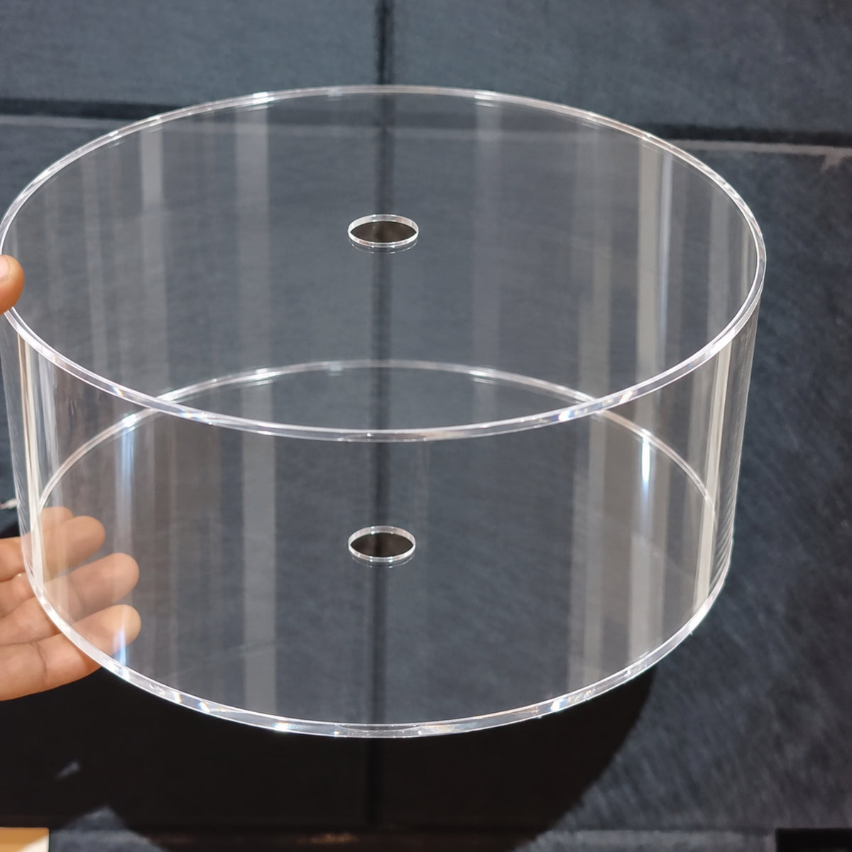 Acrylic Spacer | Cake Separator Stand | Round, Square & Hexagon | 3 Sizes | Pack of 1