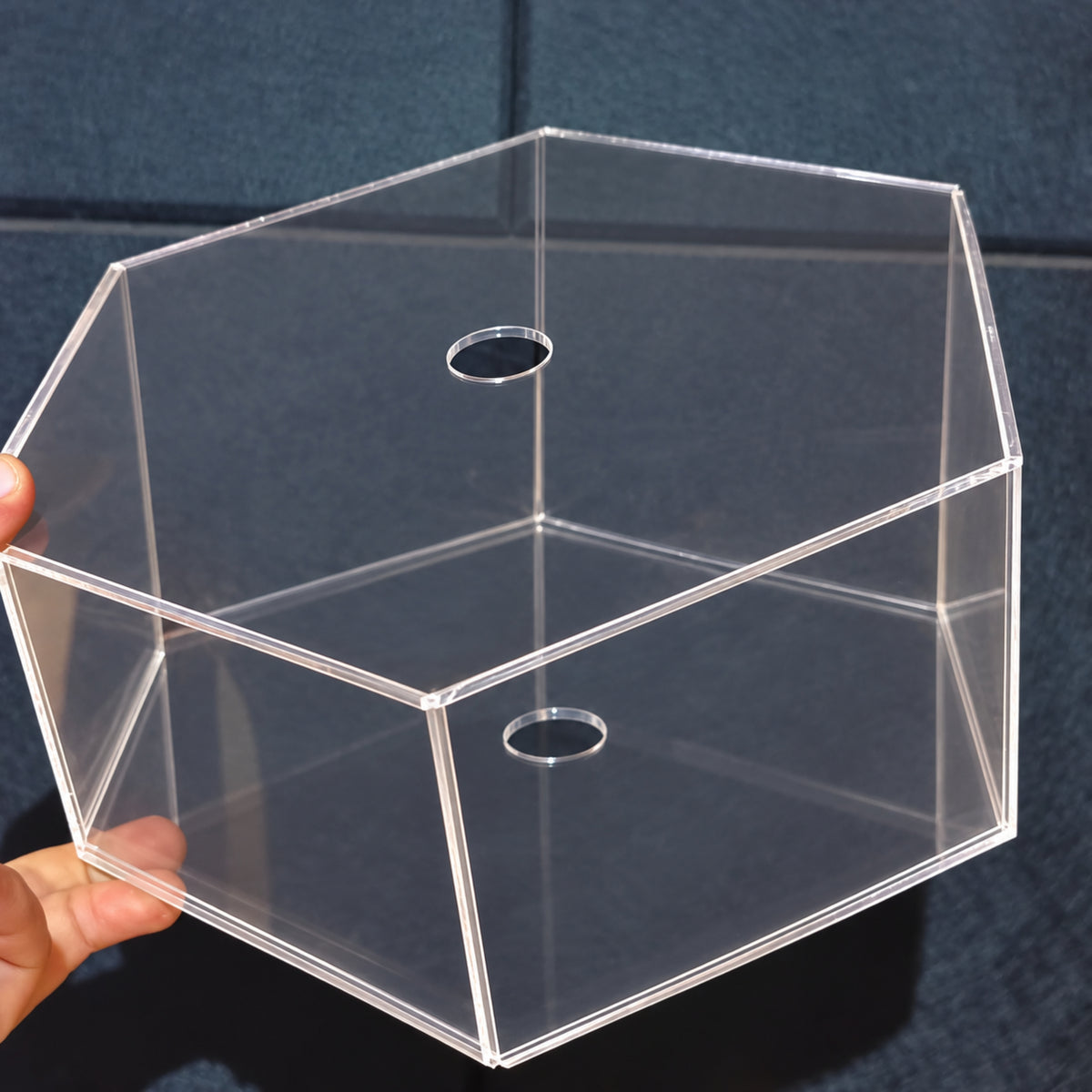Acrylic Spacer | Cake Separator Stand | Round, Square & Hexagon | 3 Sizes | Pack of 1