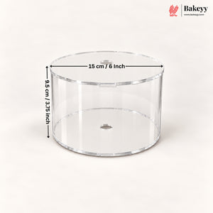 Acrylic Spacer | Cake Separator Stand | Round, Square & Hexagon | 3 Sizes | Pack of 1