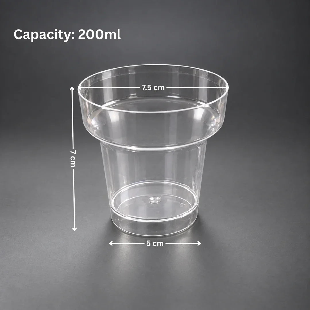 Airline Glass | Beverage & Dessert Cup | D-50 & D-61