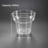 Airline Glass | Beverage & Dessert Cup | D-50 & D-61