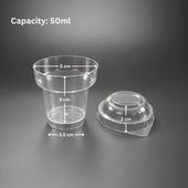 Airline Glass | Beverage & Dessert Cup | D-50 & D-61