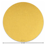 Round Gold Cake Base | Cake Board | Display Board for Cakes