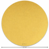 Round Gold Cake Base | Cake Board | Display Board for Cakes
