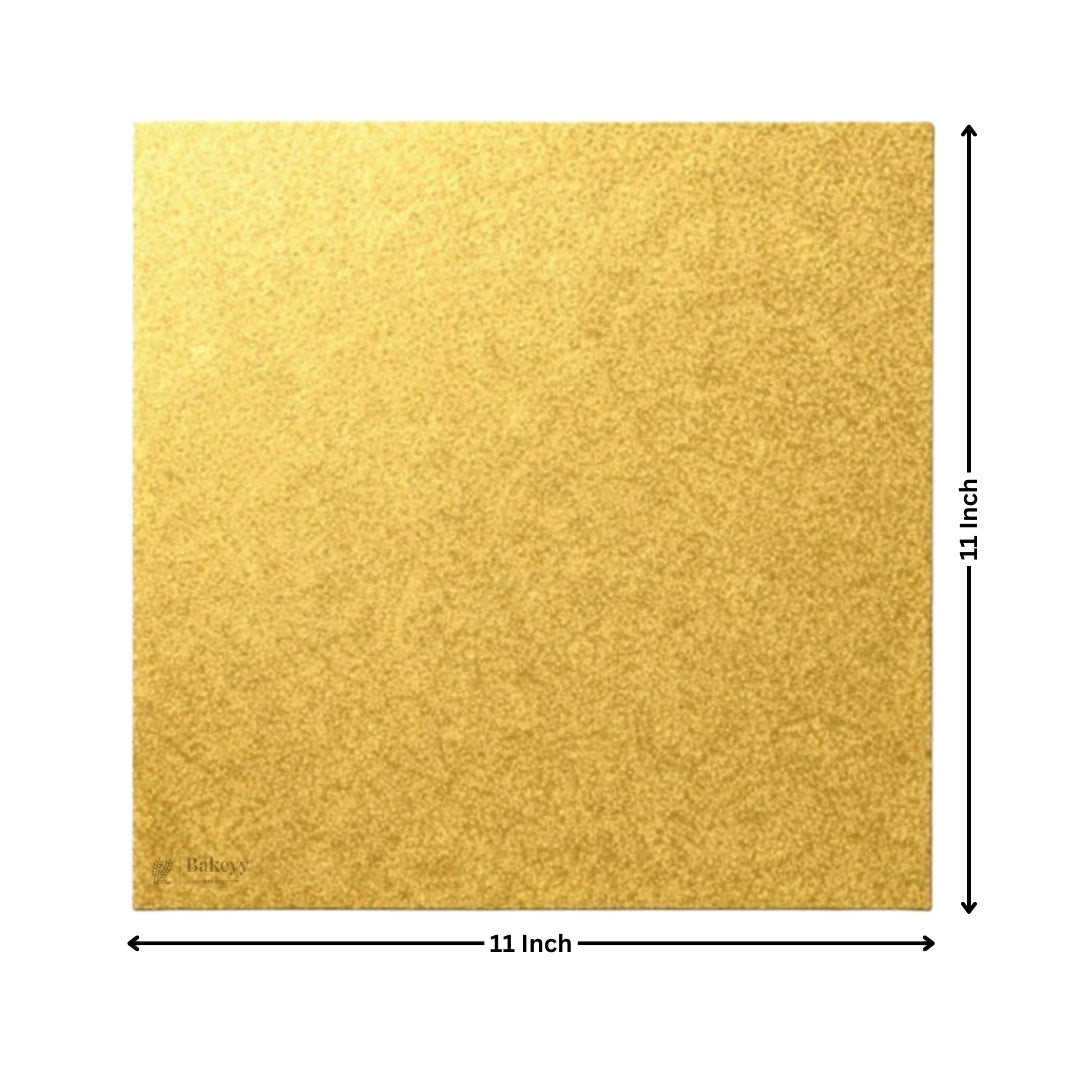 Square Gold Cake Base | Cake Board | Display Board for Cakes