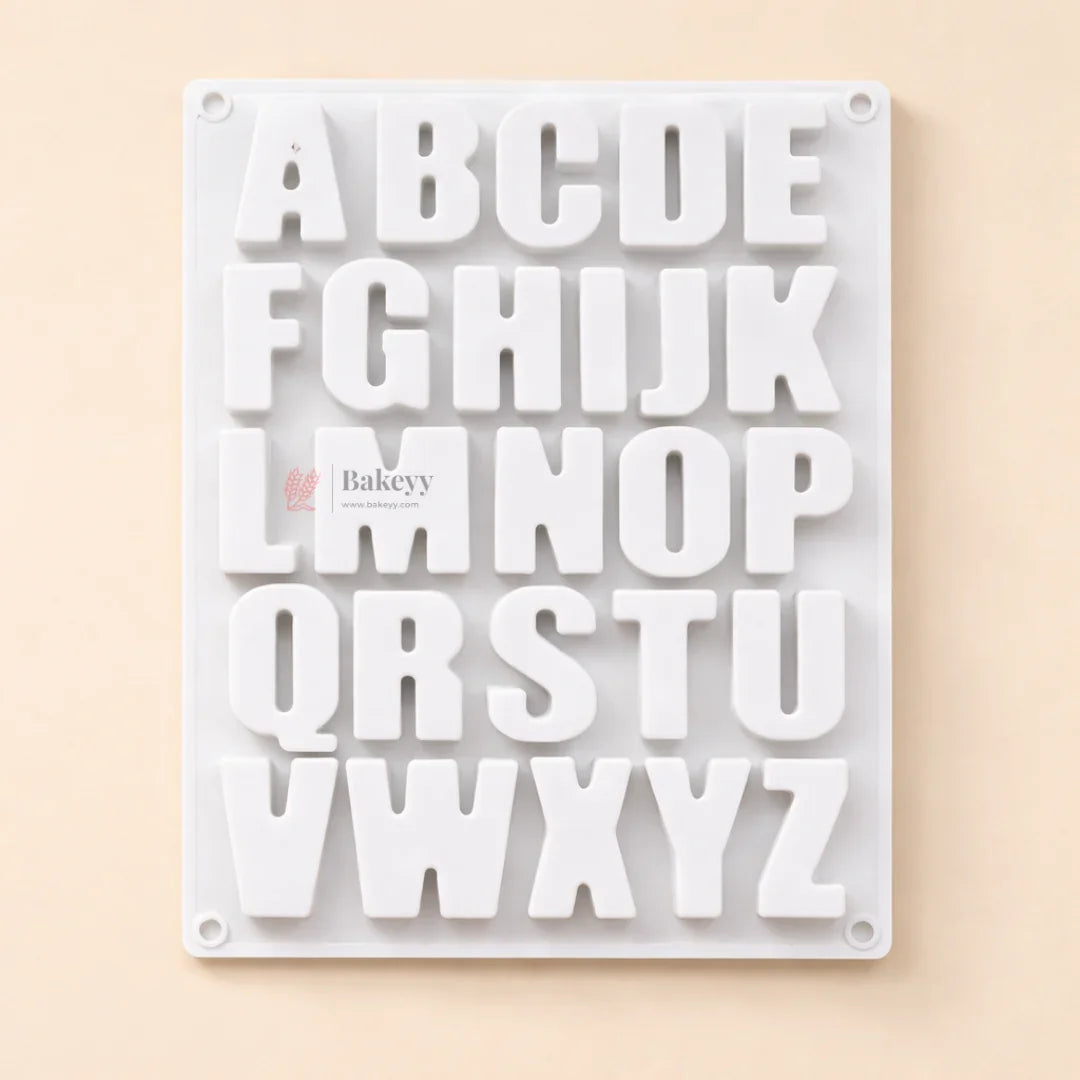 Alphabet Silicone Mould