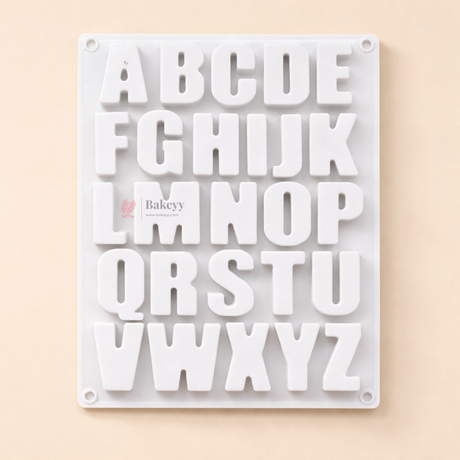 Alphabet Silicone Mould