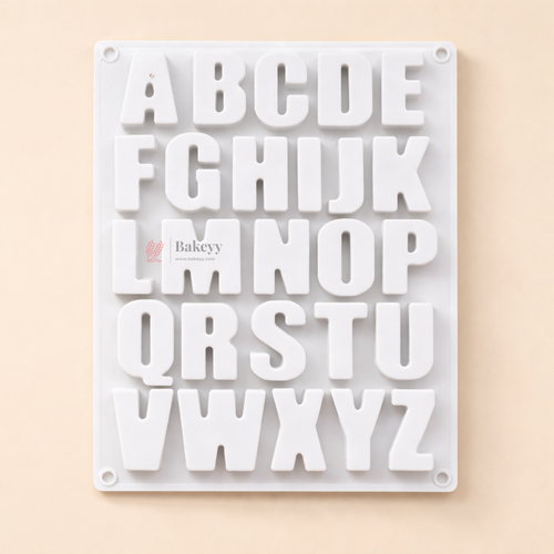 Alphabet Silicone Mould
