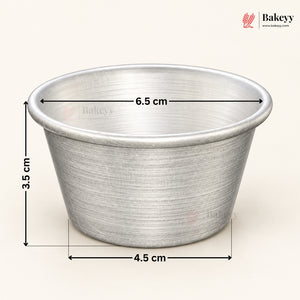 Aluminium Muffin Cups | 3 Sizes | Pack of 1
