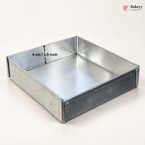Aluminium Square Brownie Tray | Multiple Sizes | Pack of 1