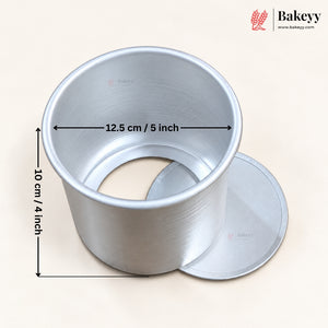 Aluminium Detachable Bottom Cake Mould | Round Baking Pan | Multiple Sizes Available | Pack of 1
