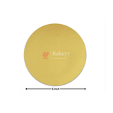 Round Gold Cake Base | Cake Board | Display Board for Cakes