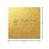 Square Gold Cake Base | Cake Board | Display Board for Cakes