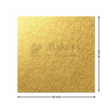 Square Gold Cake Base | Cake Board | Display Board for Cakes