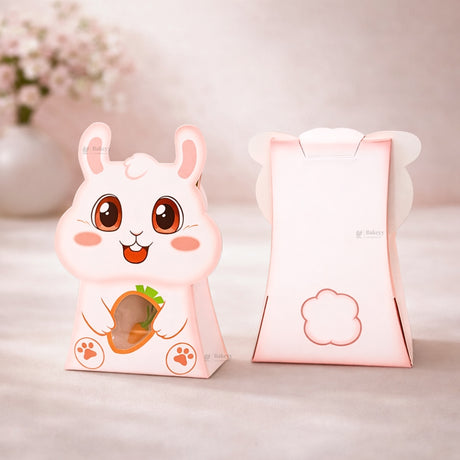 Animal Theme Goodie Boxes with Window | Multiple Animal Designs | Pack of 10