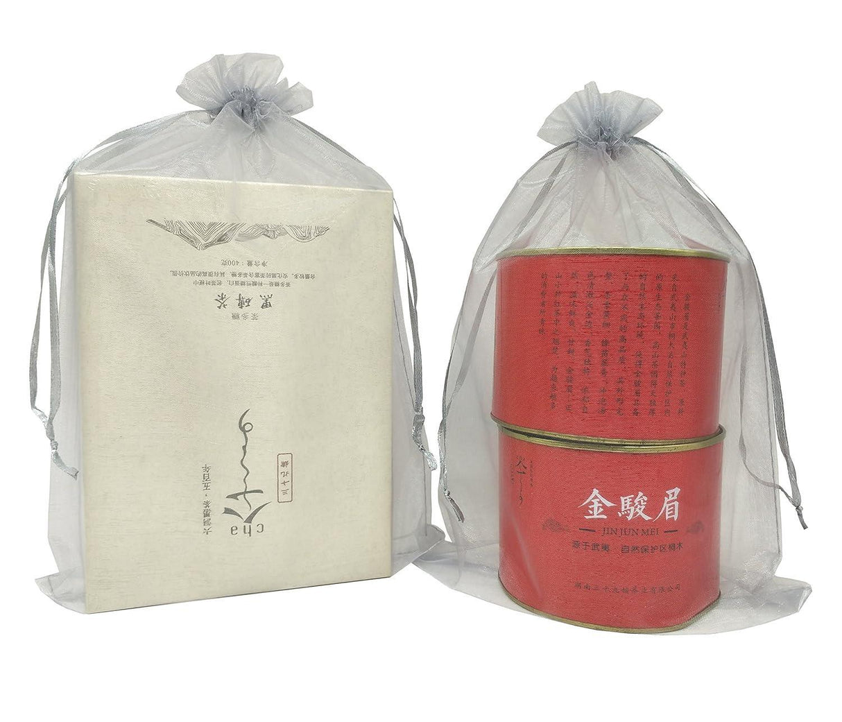 15x20 CM | Organza Potli Bags | Grey Colour | Pack of 50