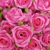 Artificial Rose Flower Buds | Premium Fabric Decorative Roses for Cakes, Gifting & Decor | Pack of 25 - Bakeyy.com - India - Artificial Rose Flower Buds | Premium Fabric Decorative Roses for Cakes, Gifting & Decor | Pack of 25 - Dark Pink 1 250.00