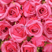 Artificial Rose Flower Buds | Premium Fabric Decorative Roses for Cakes, Gifting & Decor | Pack of 25 - Bakeyy.com - India - Artificial Rose Flower Buds | Premium Fabric Decorative Roses for Cakes, Gifting & Decor | Pack of 25 - Dark Pink 2 250.00