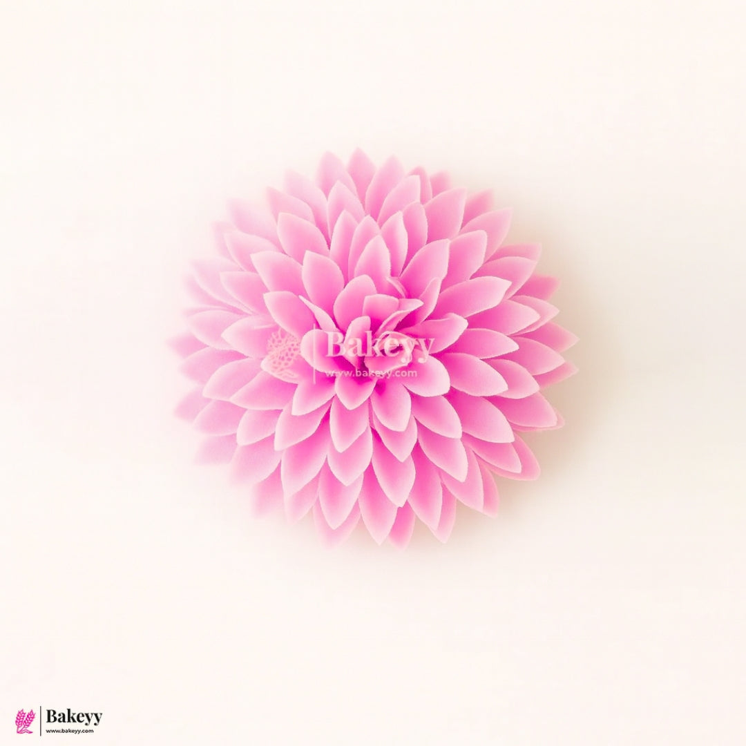 8cm - Artificial Dahlia Flower Without Stem | Pack of 10