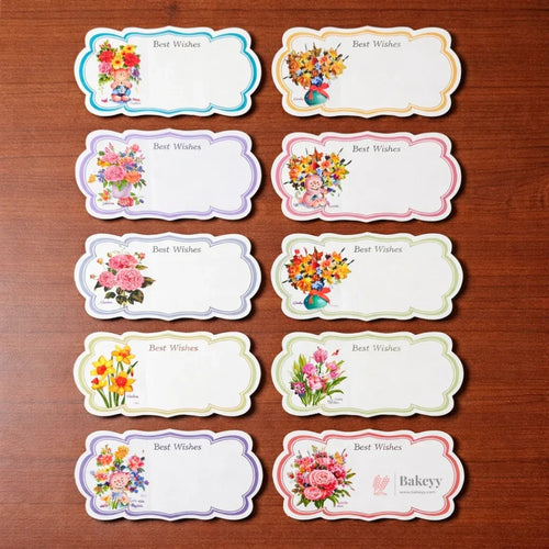 Adding message cards to gift hampers and boxes
Bakery and dessert packaging inserts
 Return gifts and event giveaways
 Festive and celebration gifting
Boutique and retail packaging touches