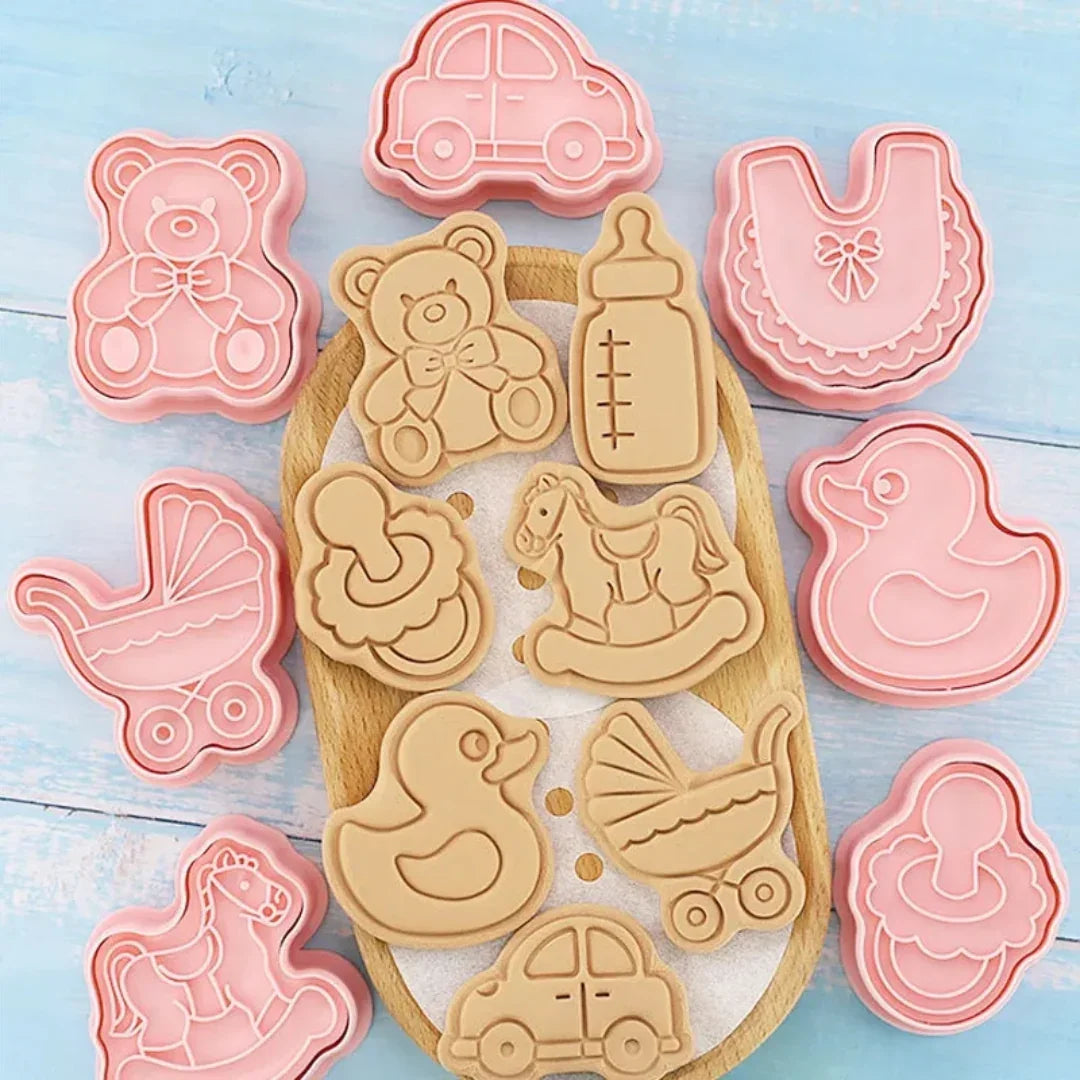 Baby_Theme_Cookie_Cutter_Embosser_Set_1 - Bakeyy.com