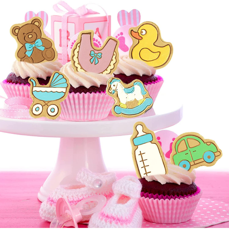 Baby Theme Cookie Cutter & Embosser Set