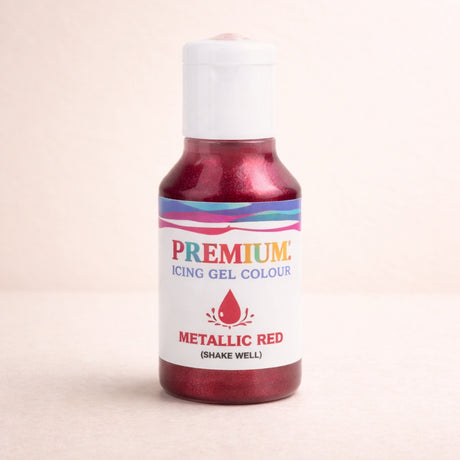 Bake Haven Metallic Food Gel Colour | Edible Metallic Finish | 20g | 1 Piece