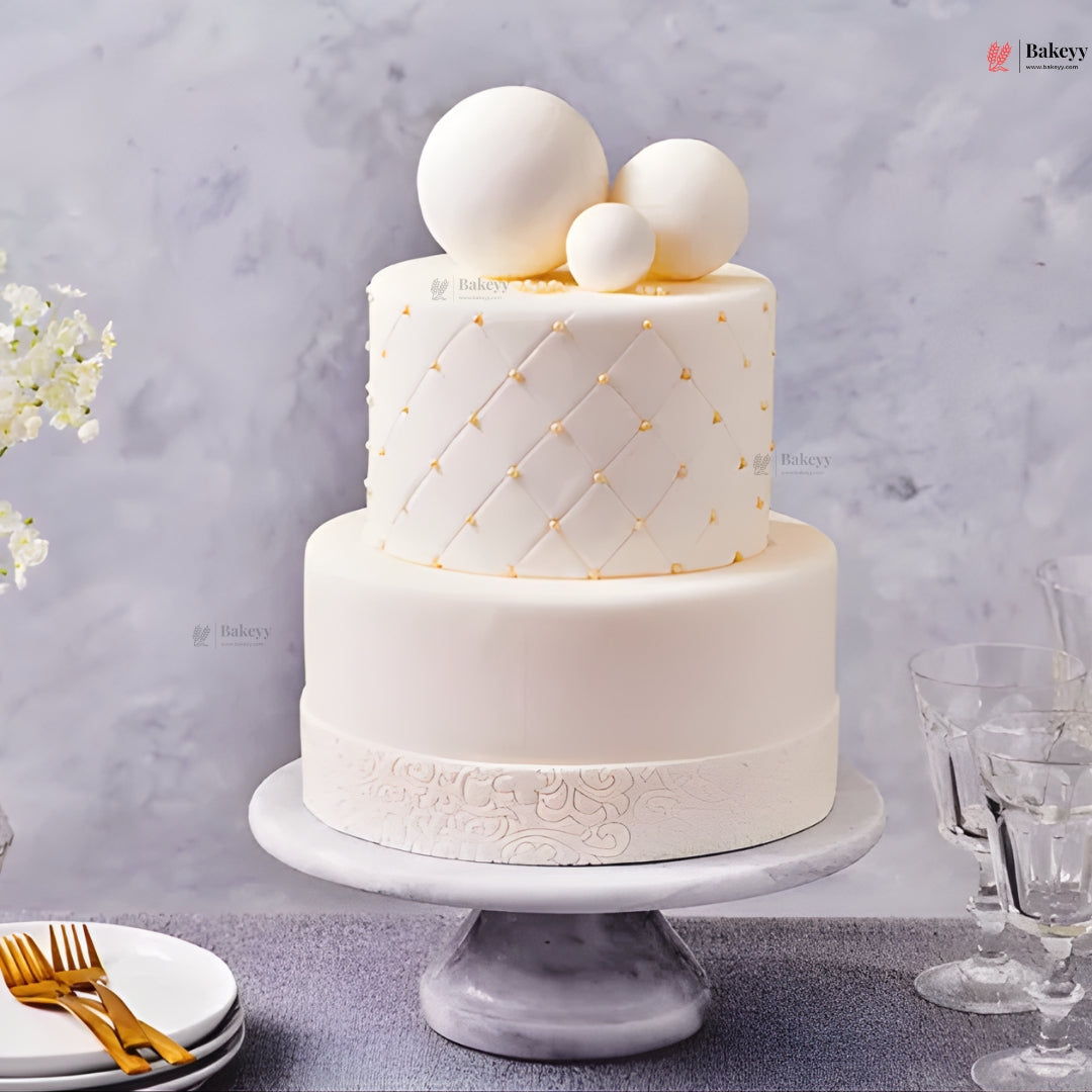 Bake haven White Sugar Paste | Professional Sugar Paste | 1 Kg | Pack of 1