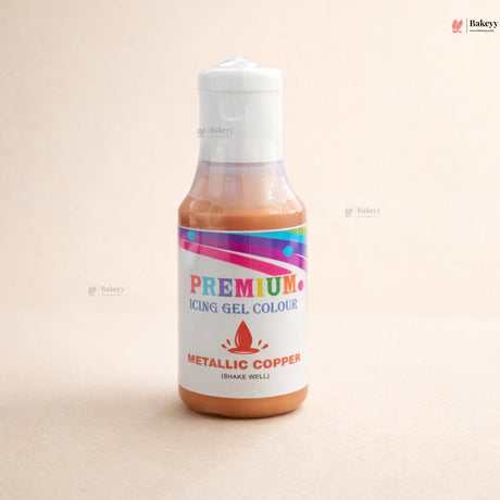 Bake Haven Metallic Food Gel Colour | Edible Metallic Finish | 20g | 1 Piece