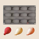 Balloon Shape Silicone Entremet Mould