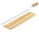 5 mm Thick | Bamboo Skewers | Multiple Sizes Available | Wood Skewer | Wooden Stick | Pack Of 40