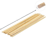 5 mm Thick | Bamboo Skewers | Multiple Sizes Available | Wood Skewer | Wooden Stick | Pack Of 40