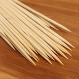 5 mm Thick | Bamboo Skewers | Multiple Sizes Available | Wood Skewer | Wooden Stick | Pack Of 40