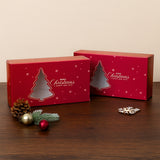 Christmas Bar Plum Cake Box | Festive Bar Plum Cake Packaging | Pack of 25