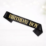 Birthday_Boy_Satin_Party_Sash_Black_with_Gold_Lettering_1 - Bakeyy.com
