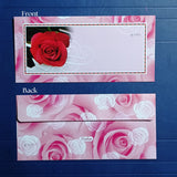 BloomScript Floral Cash Envelopes | Elegant Flower-Printed Shagun & Gift Envelopes | Multiple Designs Available | Pack of 25