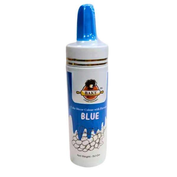 Blue - Bake Haven Edible Puff/Dust Colour - 25 gram - Bakeyy.com