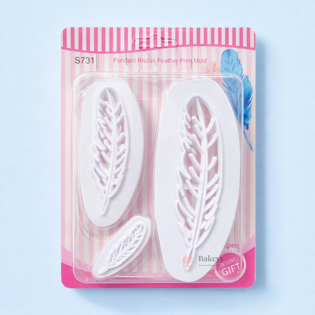 Botanical Feather Vein Embosser Set