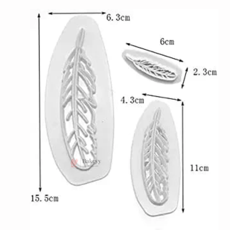 Botanical Feather Vein Embosser Set