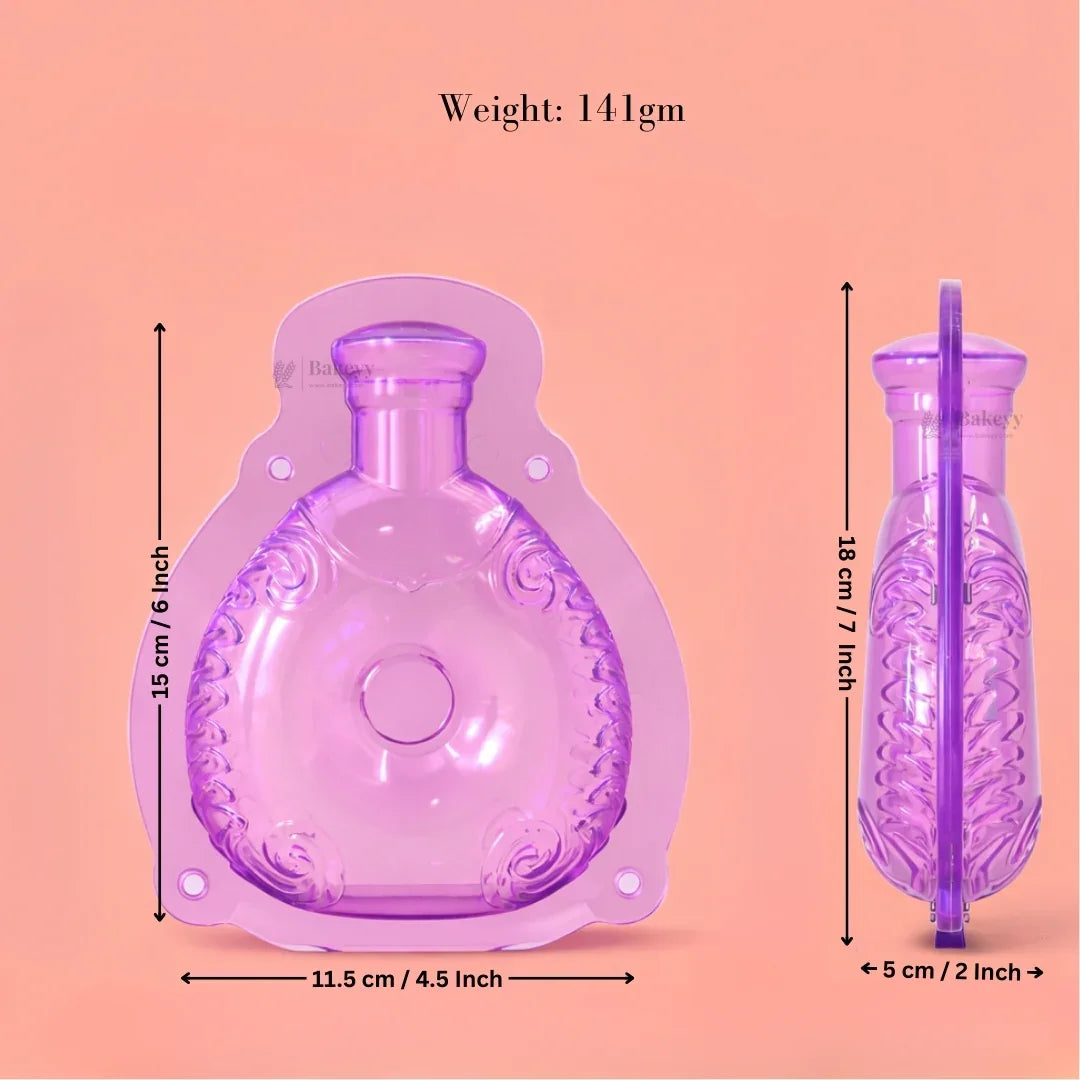 BottleShapeChocolateMould - Bakeyy.com