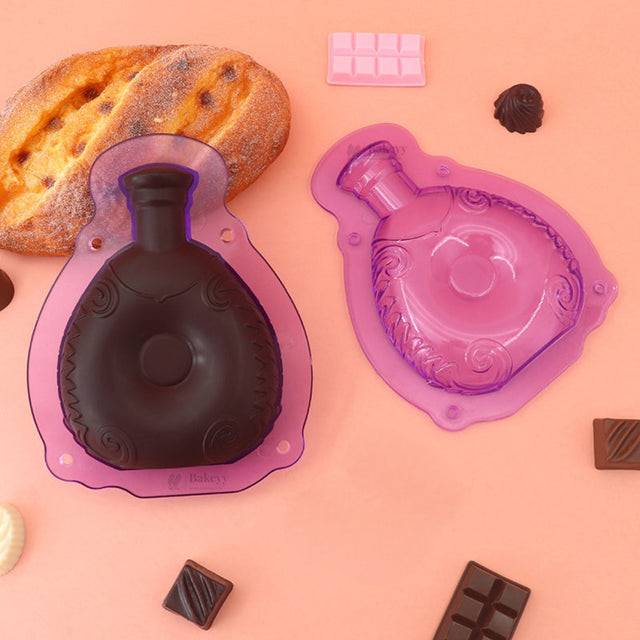 Bottle Shape Chocolate Mould | Decorative Chocolate Making Mould | Pack of 1