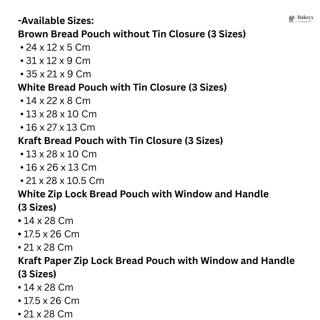 Bread Pouch with Sample Pieces | Sample Pieces