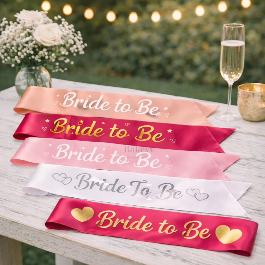 Bride_To_Be_Satin_Party_Sash_Bridal_Shower_Bachelorette_Celebration_Sash_Pack_of_1 - Bakeyy.com