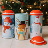 Christmas Tall Candy Tin Box | Pack of 12