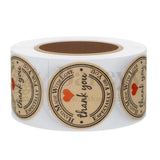 "Handmade With Love" Thank You Sticker Roll | 1 Piece