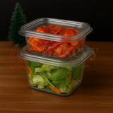 Square PET Container | Pack of 25